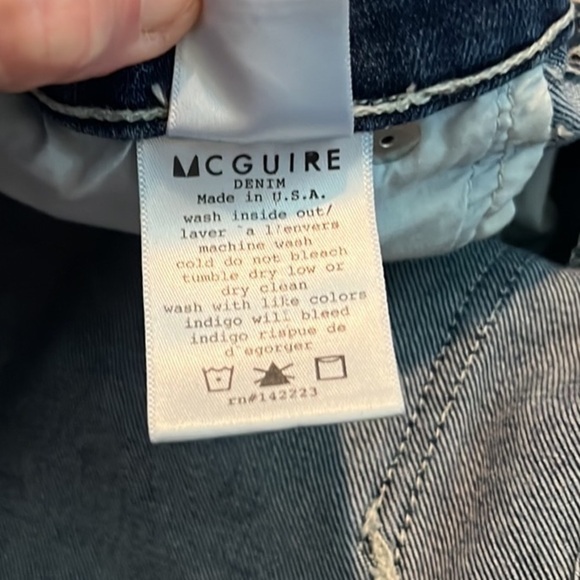McGuire Denim,Size 31, Button-Fly Skinny Jeans PRICE IS FIRM. - Picture 11 of 12